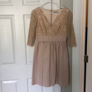 Eliza J lace bodice fit and flare dress